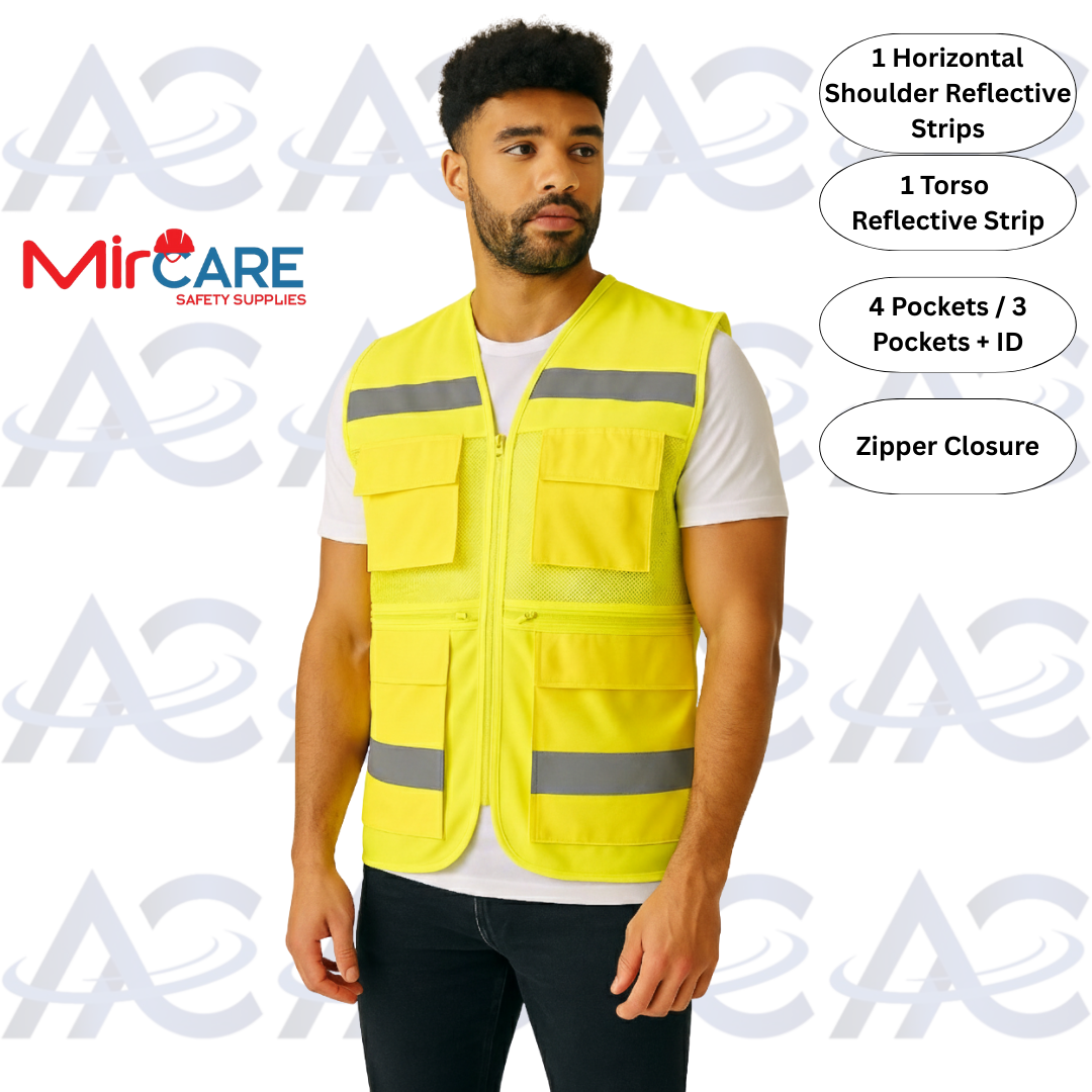 Engineer Safety Vest - Yellow